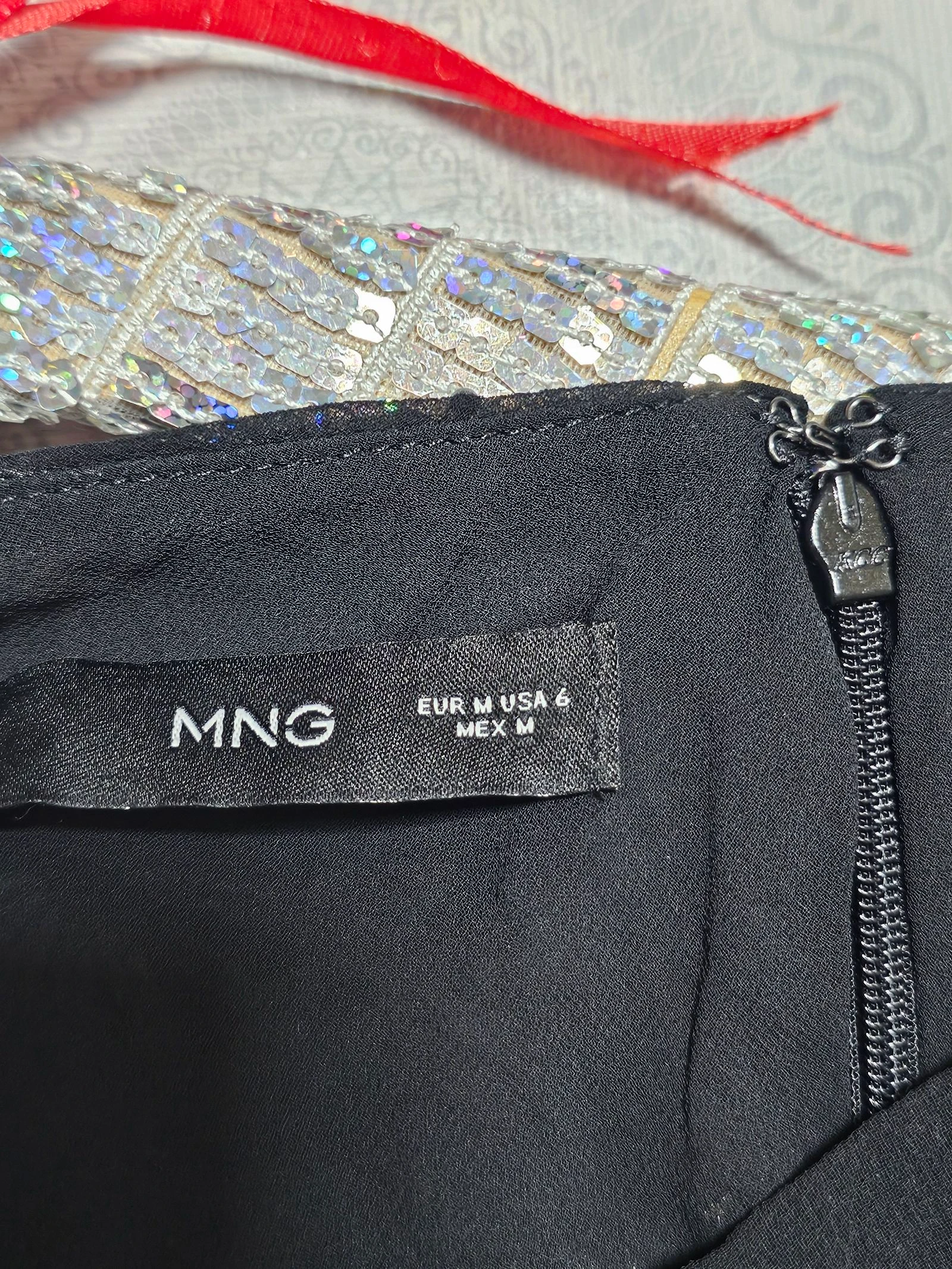 Black strass dress – photo 6
